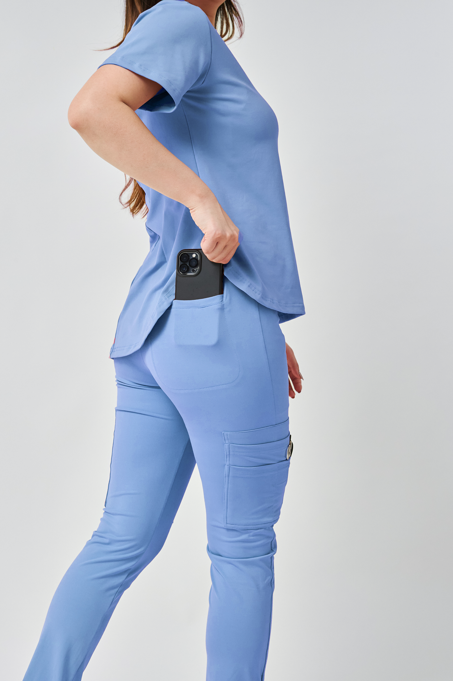 Petite Slade 8-Pockets Straight Pants