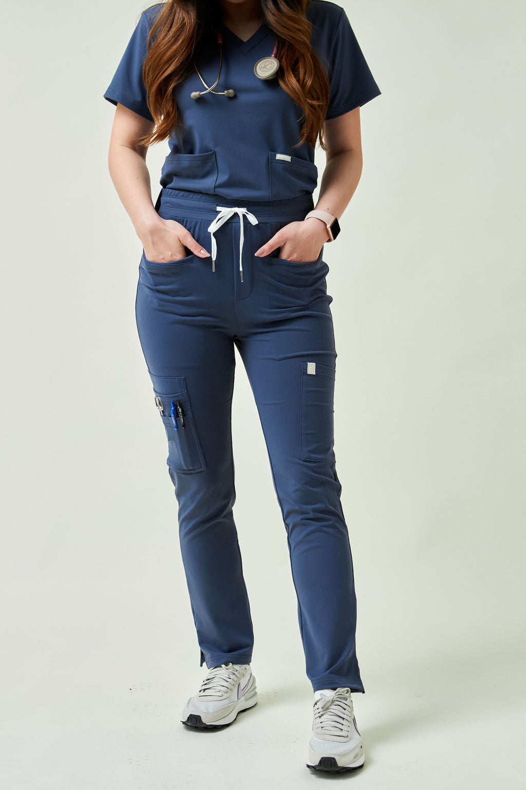 Petite Slade 8-Pockets Straight Pants