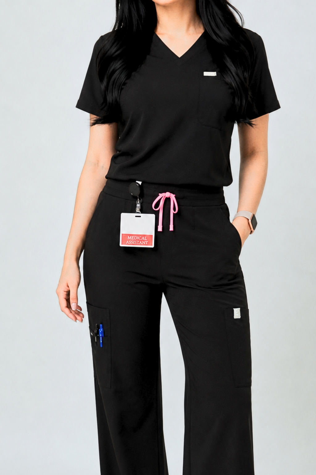 9-Pockets High Waisted Wide Leg Pants | Scope-Soft Fabric
