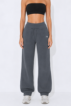 Double Layered Waistband Studio Wide Cuff Joggers