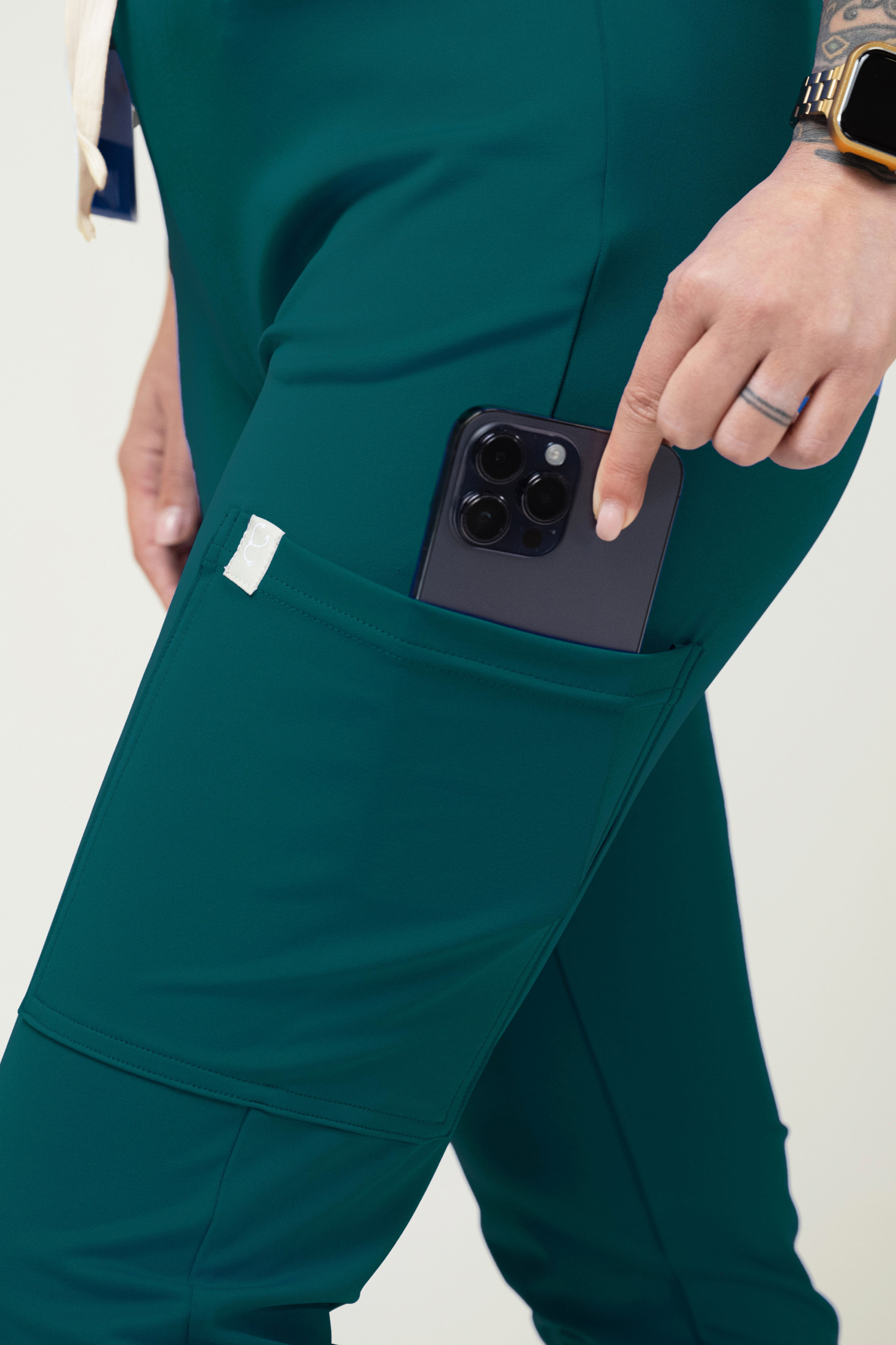 9-Pockets Flare Pants | ScopeSoft Fabric