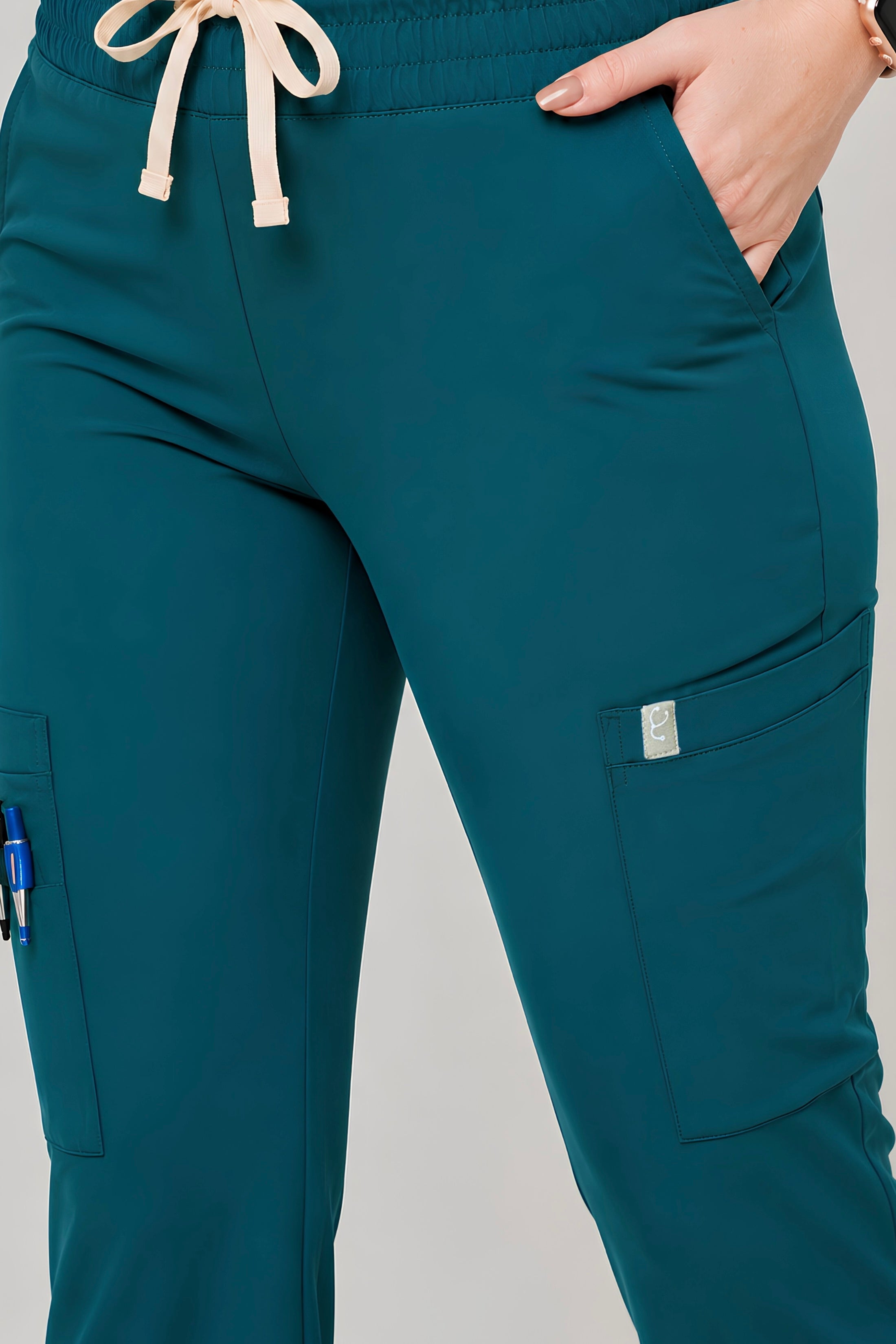 9-Pockets Flare Pants | Scope-Soft Fabric