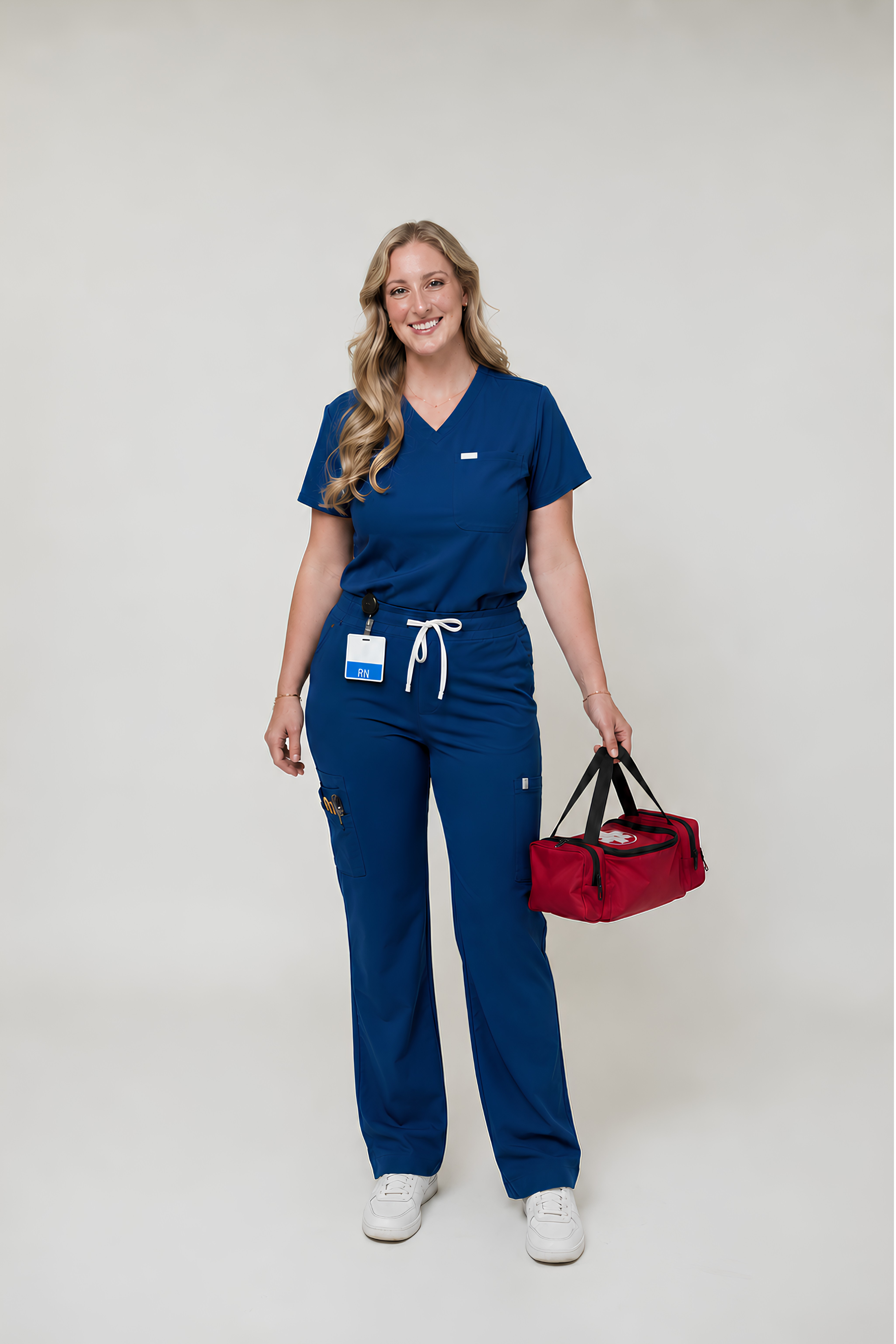 8-Pockets Straight Pants | Yoga-Core Fabric