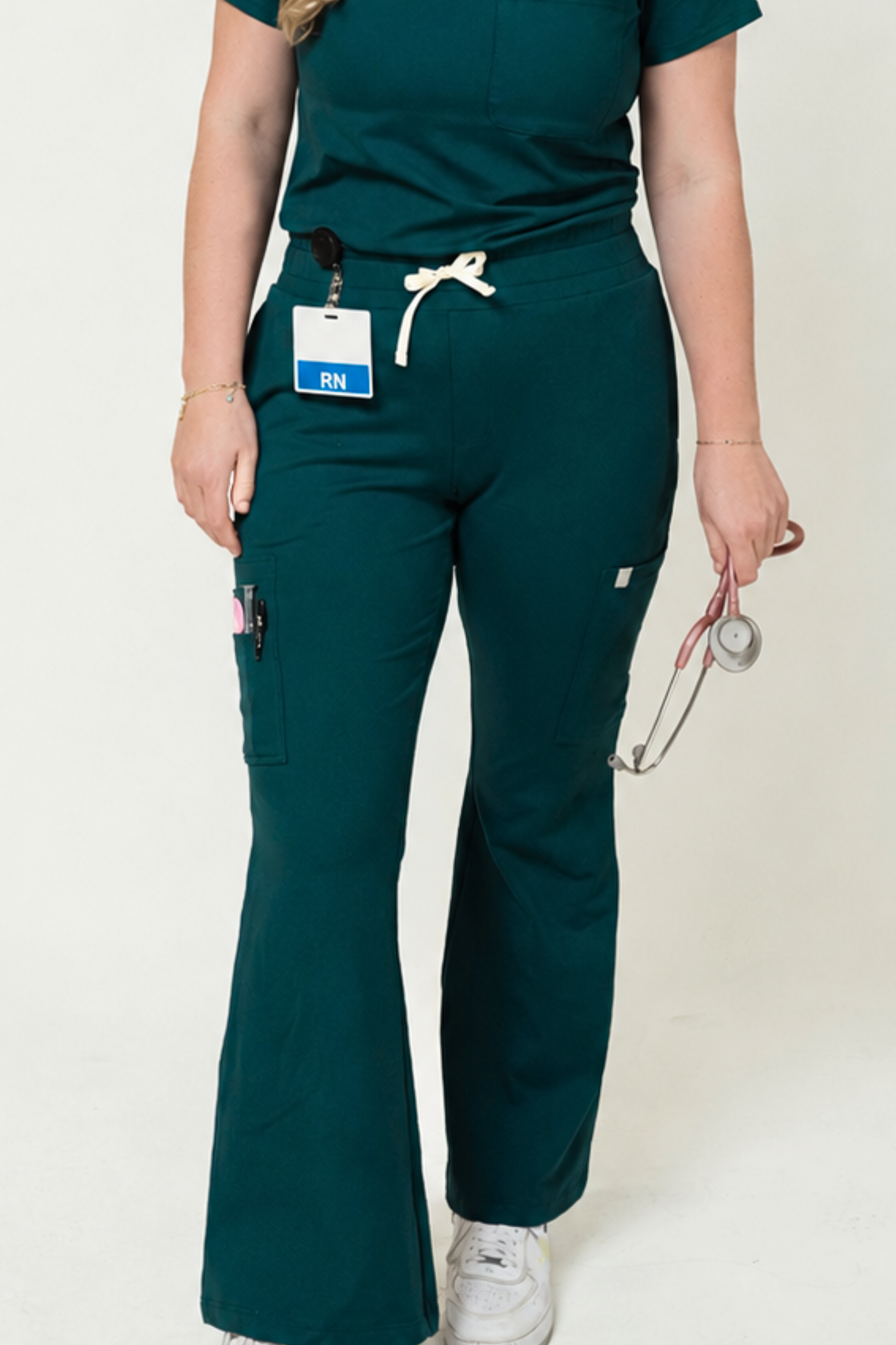 9-Pockets Flare Pants | Scope-Soft Fabric