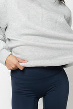 Oversized Mock Neck Sweater — Cozy July Collection
