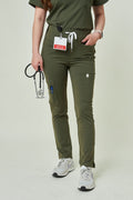 8-Pocket Straight Leg Scrub Pants