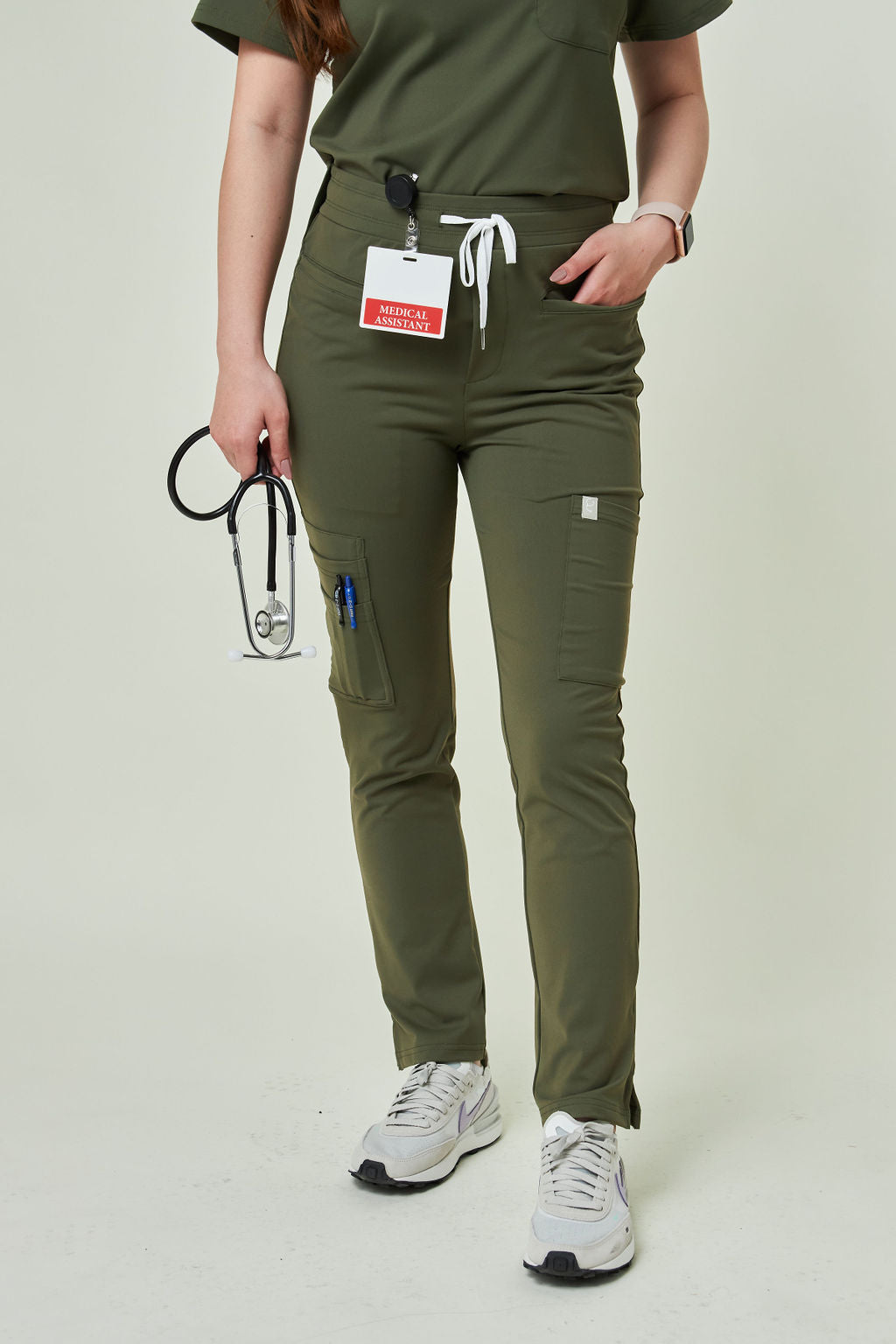 8-Pockets Straight Pants | Yoga-Core Fabric