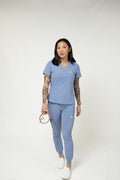 The Archive: Petite & Tall | 8-Pockets Jogger | ScopeSoft Fabric | Ceil Blue