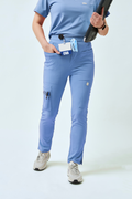 The Archive: Petite & Tall | 8-Pockets Straight Pants | Scope-Soft Fabric | Ceil Blue